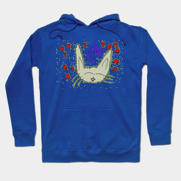 Pillow color is strange on this website Hoodie by J4Designs